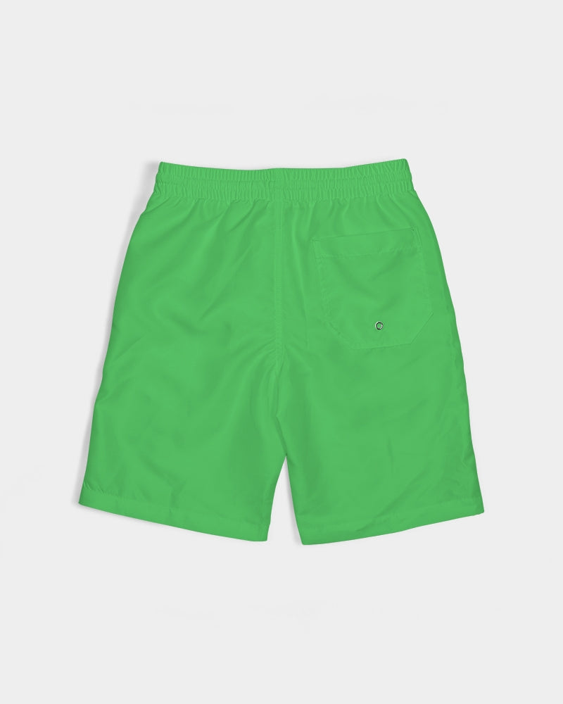 Boys Green Swim Trunk