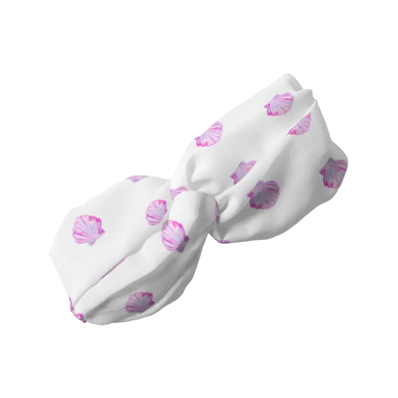 Small Shell Twist Knot Headband - AKŌYA