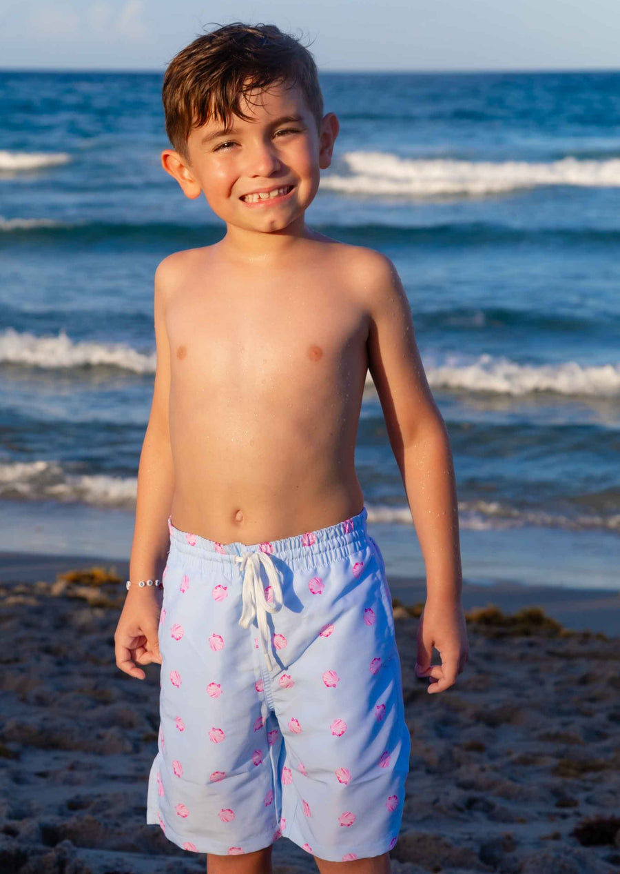 Boys Shell Swim Trunks