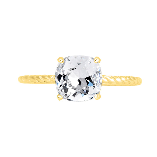 Amanda Rope Twist Travel Ring