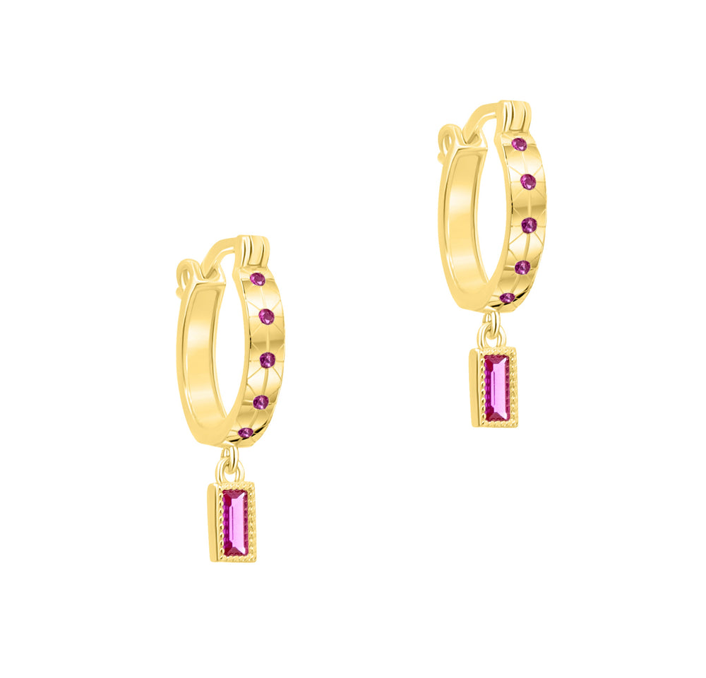 Serena Huggie Earrings