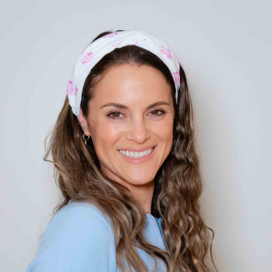Small Shell Twist Knot Headband - AKŌYA