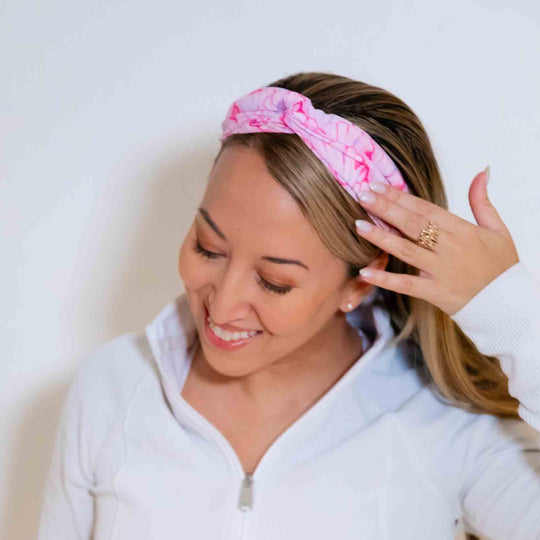Big Shell Twist Knot Headband - AKŌYA