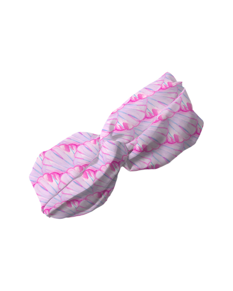 Big Shell Twist Knot Headband - AKŌYA