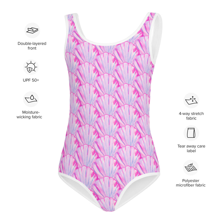 Kids Big Shell Swimsuit Size 2T-7