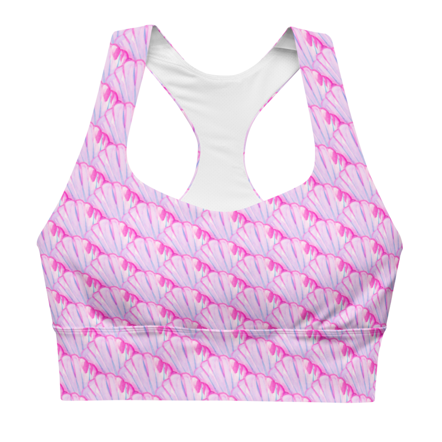 Big Shell Longline Sports Bra