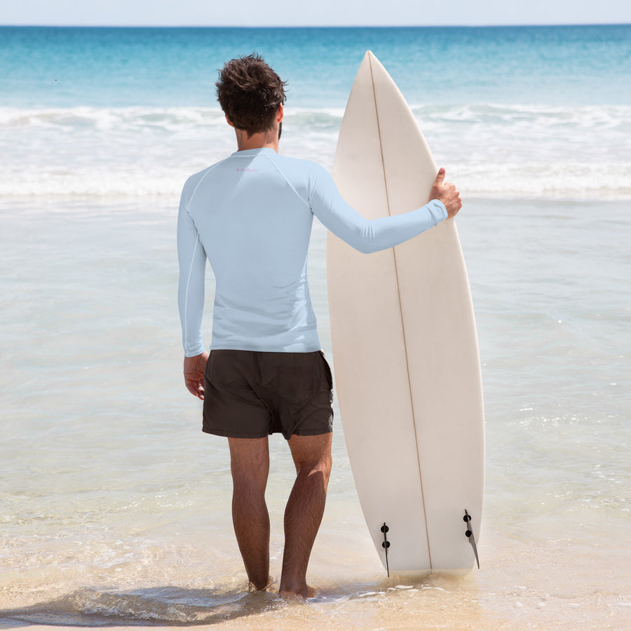 Men's Blue Rash Guard