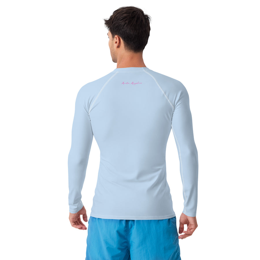 Men's Blue Rash Guard