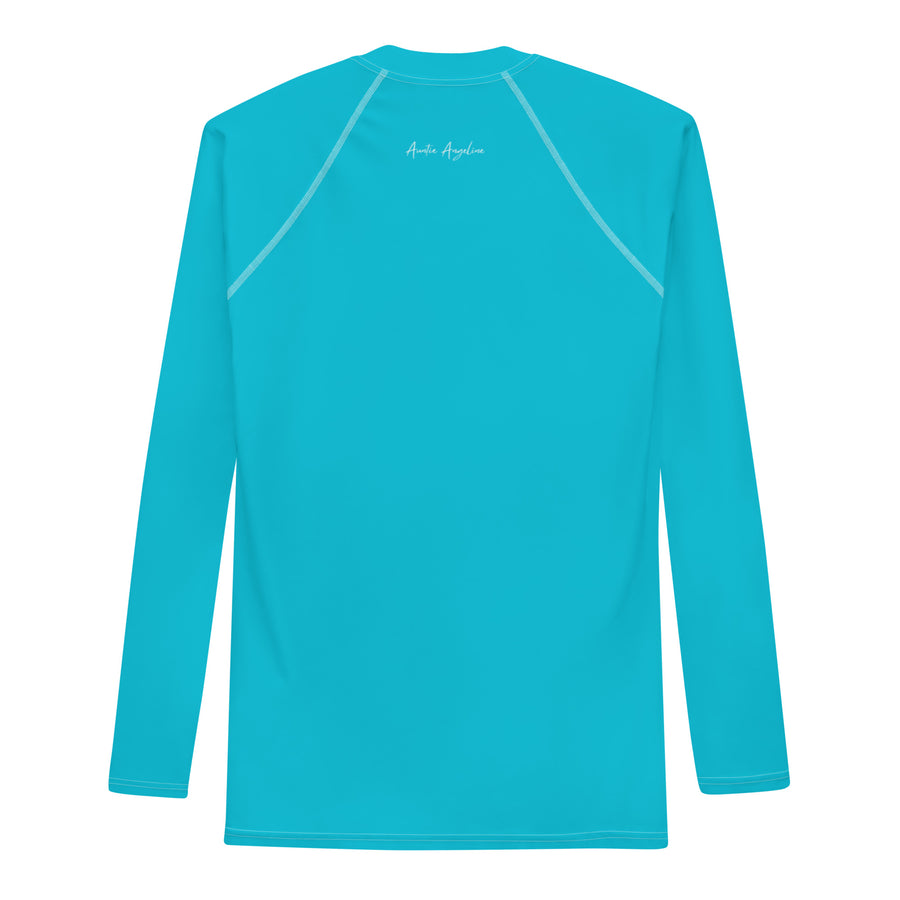 Men's Blue Rash Guard