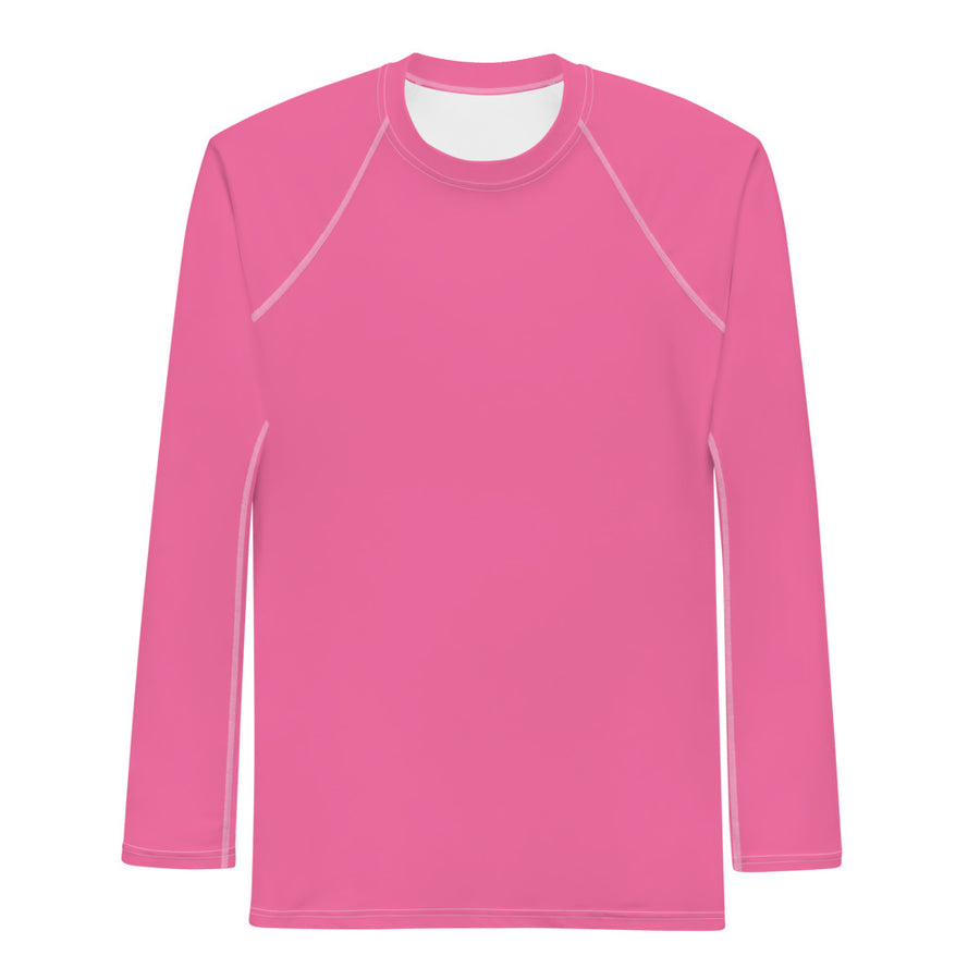 Men's Pink Rash Guard