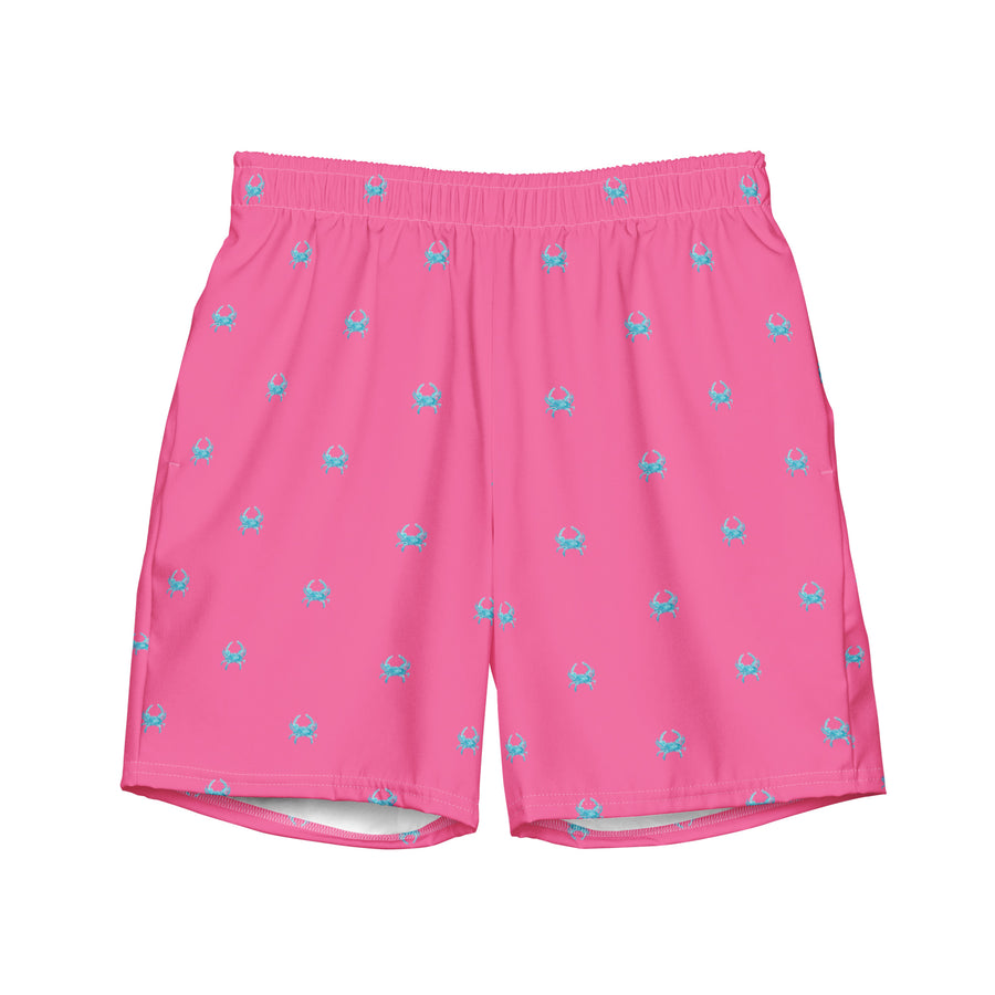 Men's Coral Crab Swim Trunks