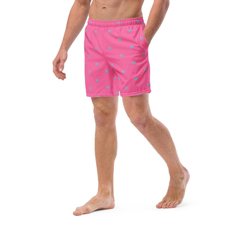 Men's Coral Crab Swim Trunks