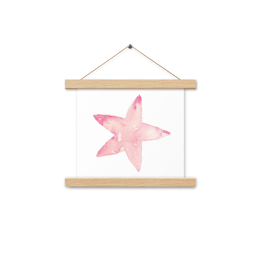 Star Poster with hangers