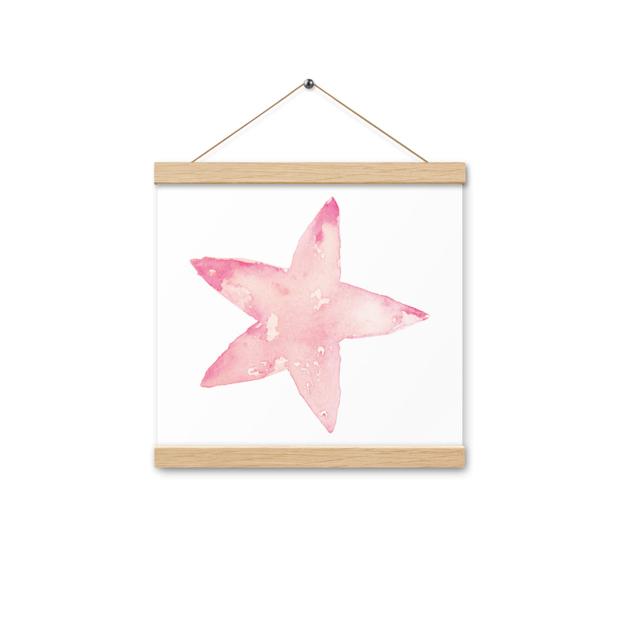 Star Poster with hangers