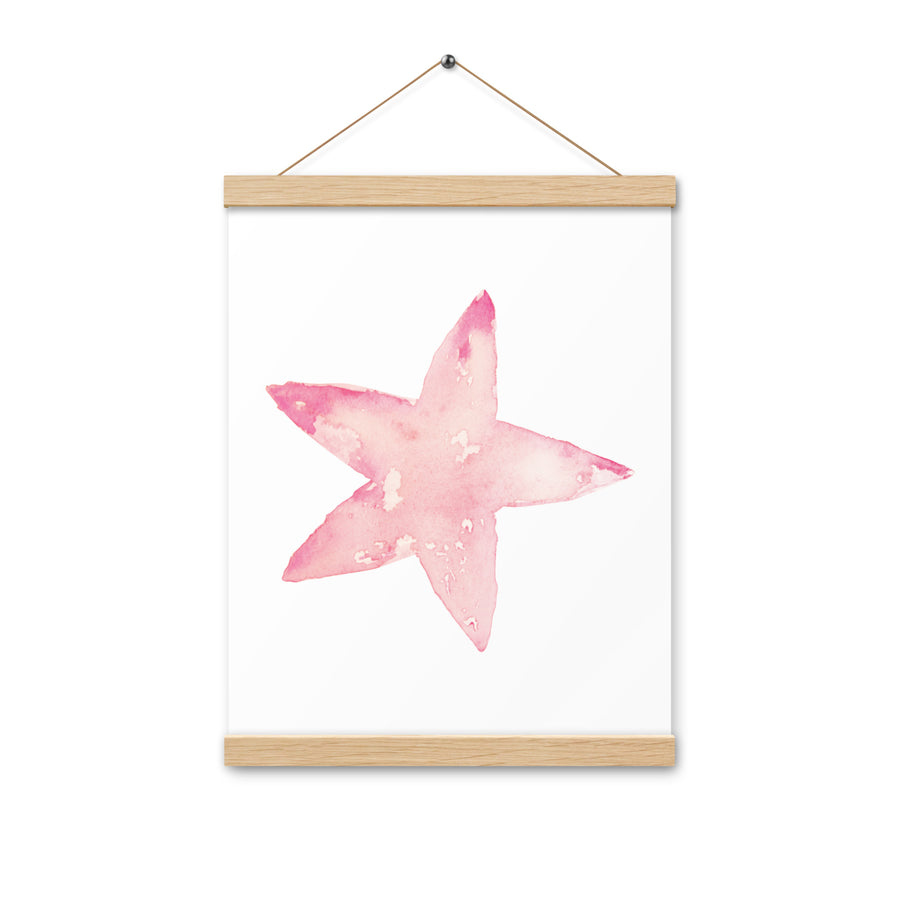 Star Poster with hangers