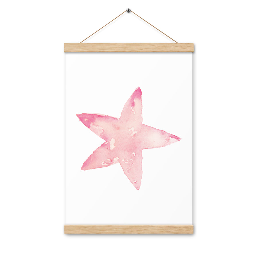 Star Poster with hangers