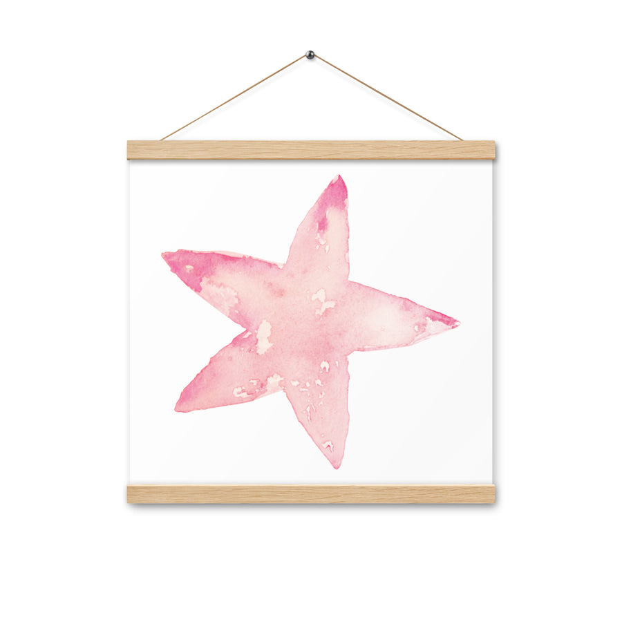 Star Poster with hangers