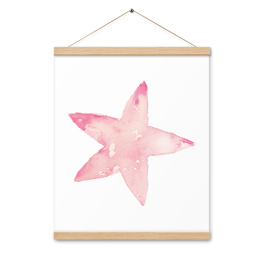 Star Poster with hangers