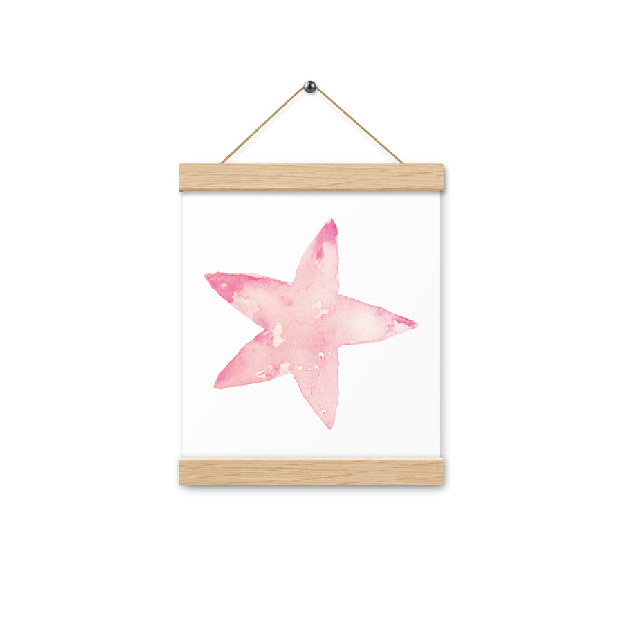 Star Poster with hangers