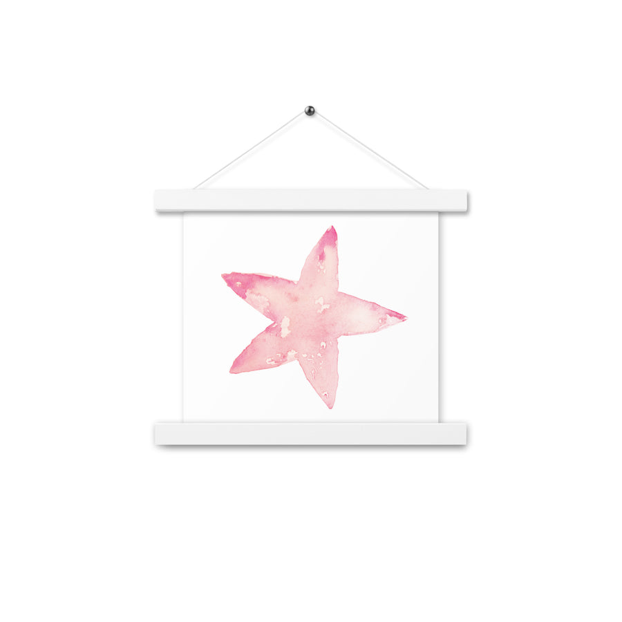 Star Poster with hangers