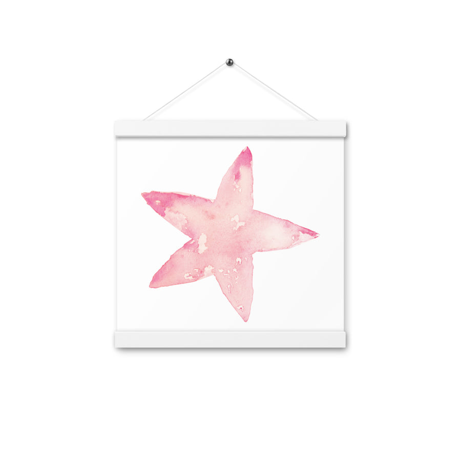 Star Poster with hangers