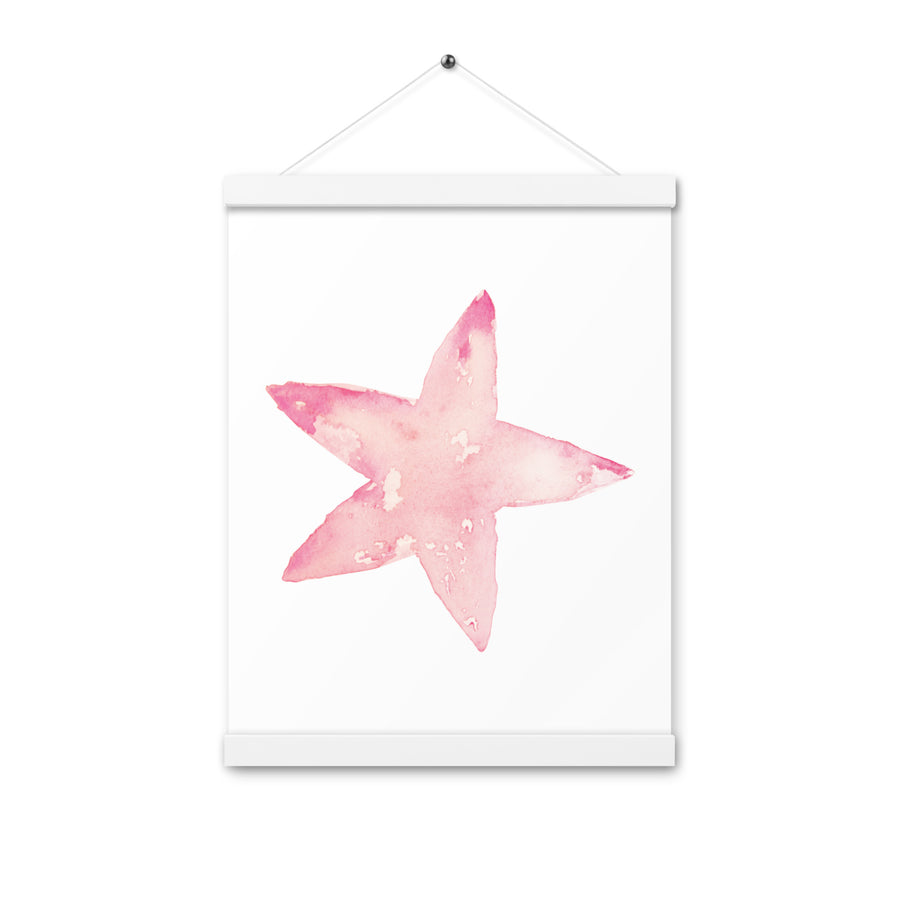 Star Poster with hangers