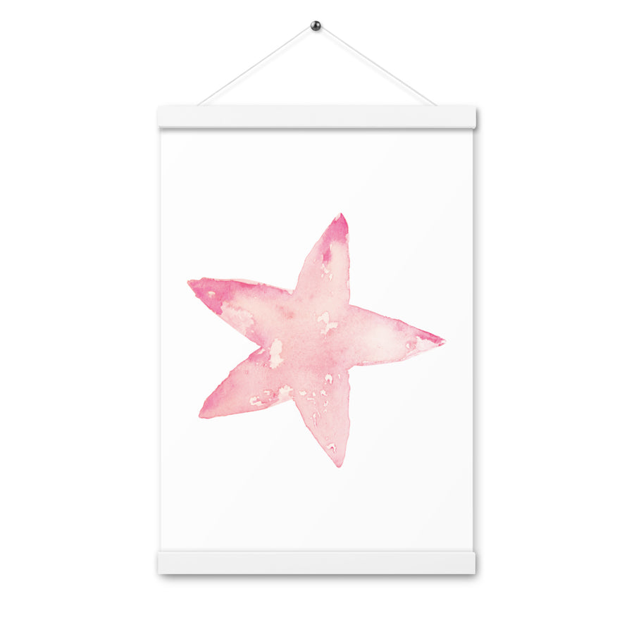 Star Poster with hangers