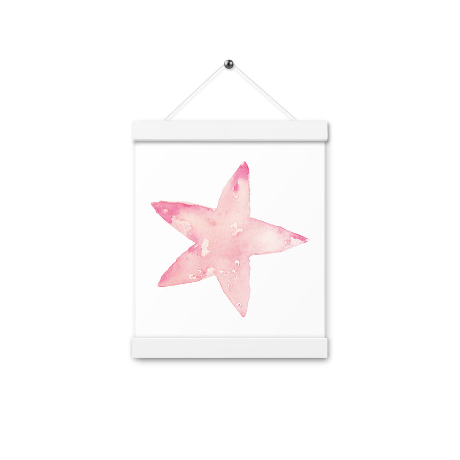 Star Poster with hangers